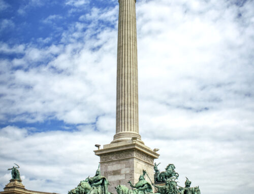 Millennium Monument in Heroes’ Square, Budapest